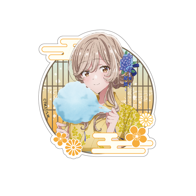 ダイカットステッカー 瀬名 紫陽花 浴衣Ver. | DeNA ENTERTAINMENT