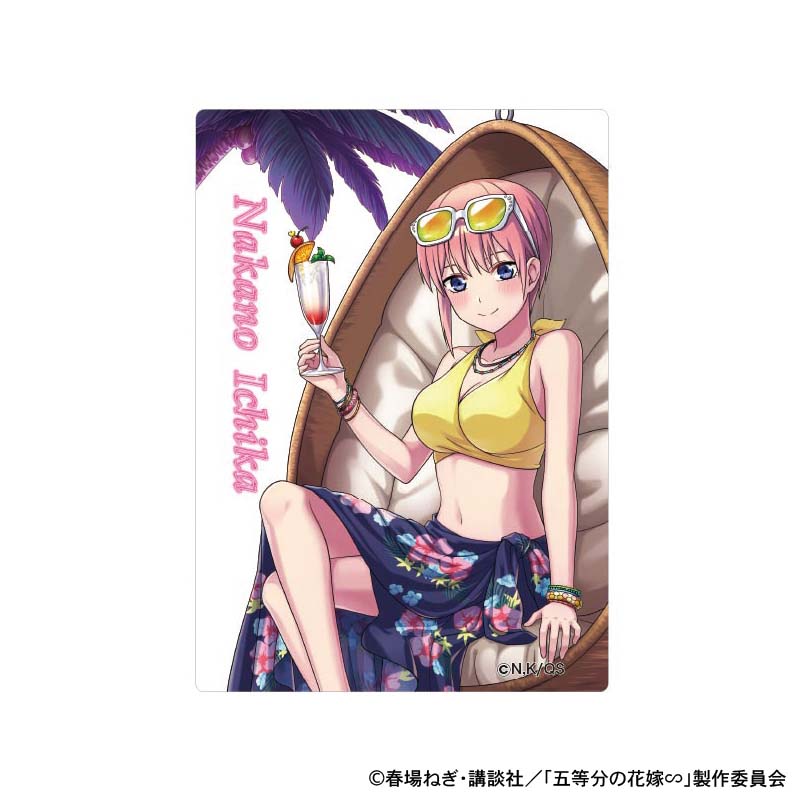 【たろ】五等分の花嫁 クリアファイル ナイトプール 全種セット ナイトプール トレーディングクリアカードセット（5枚入り） | SUKI+