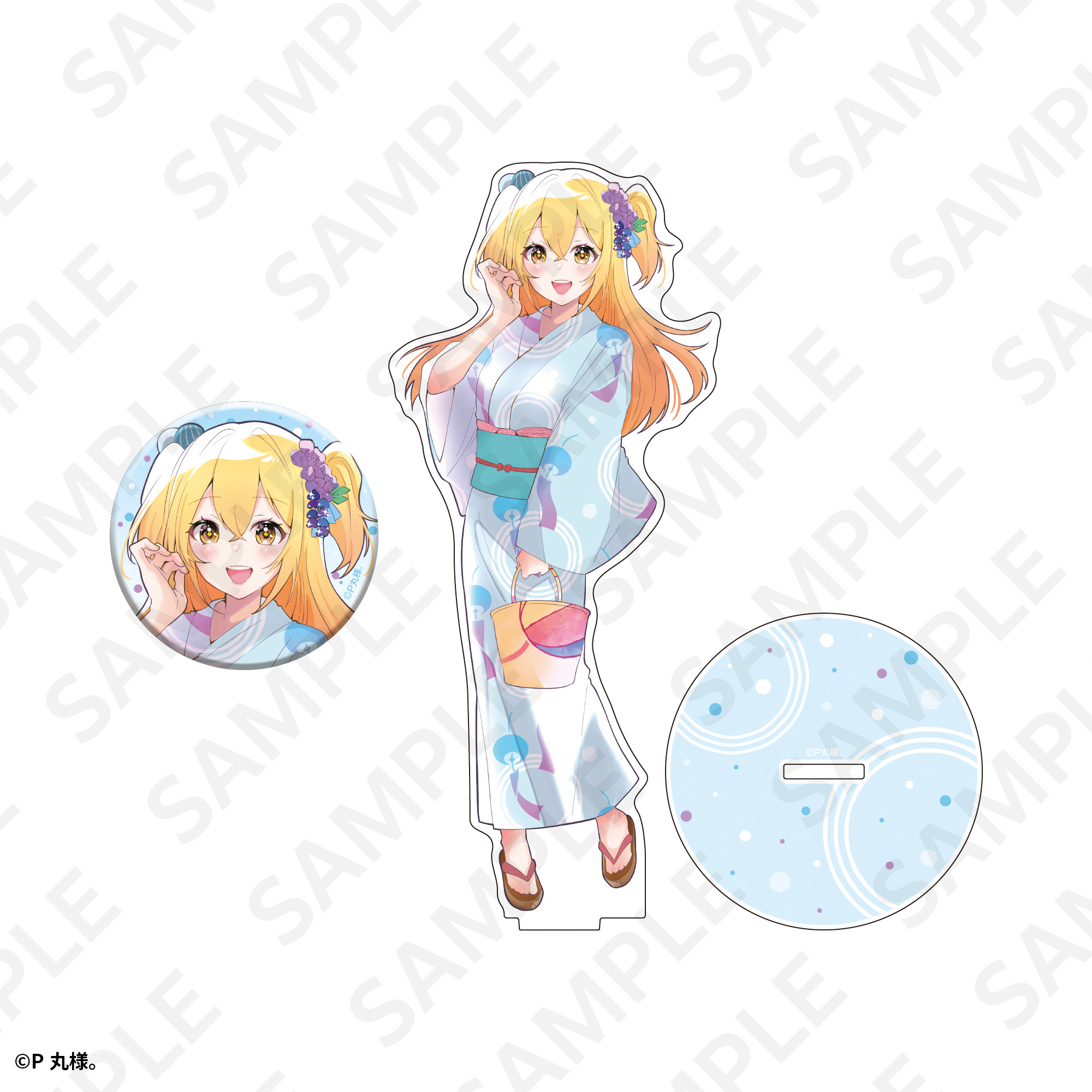 缶バッジ＆アクリルスタンド 浴衣ver． | SUKI+PLUS(スキプラ