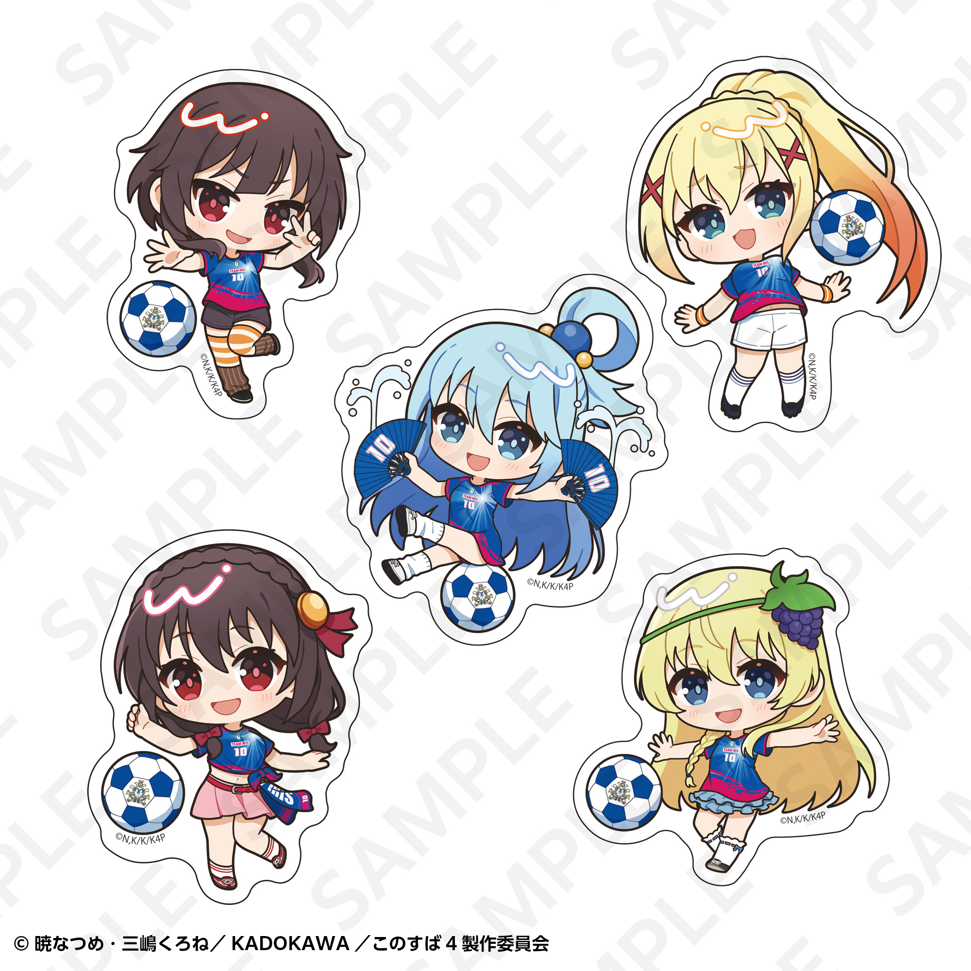 ステッカーセット サッカーユニフォームver． | SUKI+PLUS(スキプラ