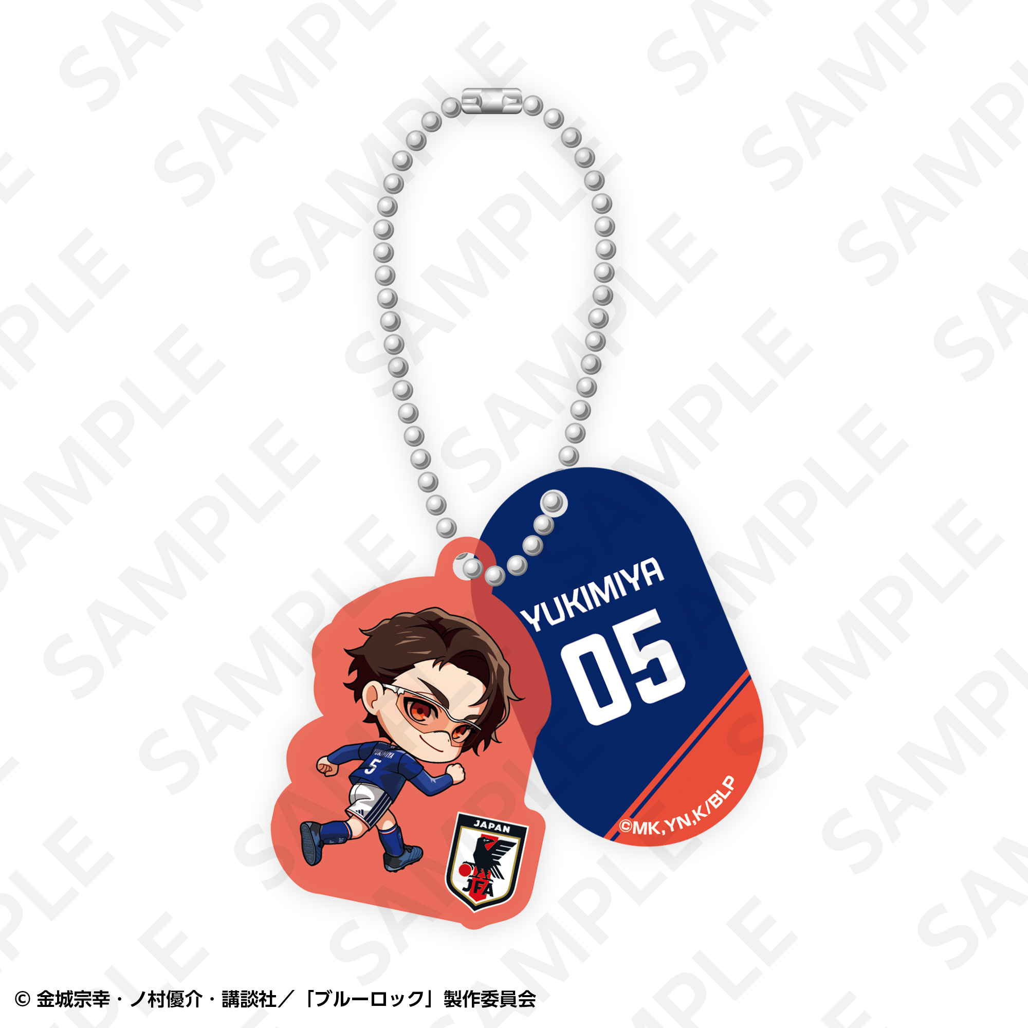 トレーディングロッカーキー風キーホルダー 日本代表ver. セット