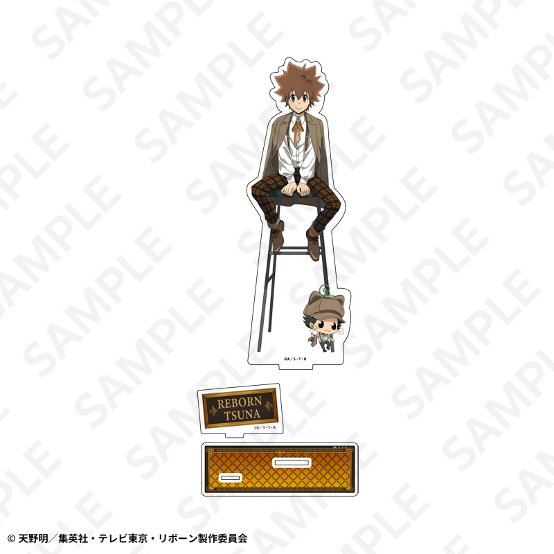 通販限定】BIGアクリルスタンド チェアVer. リボーン＆沢田綱吉 | SUKI