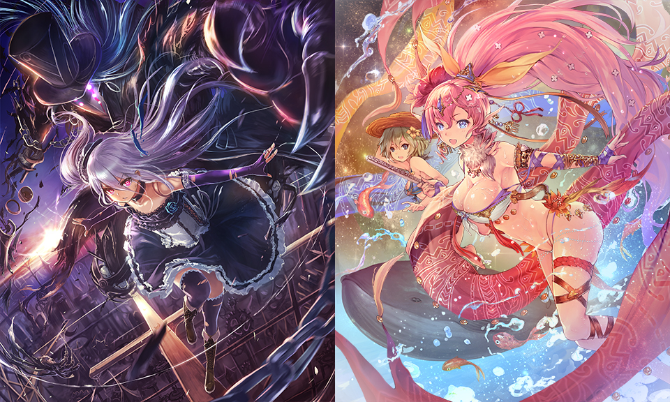 祝！9周年 サイゲームス初タイトル『神撃のバハムート』のキャラクター