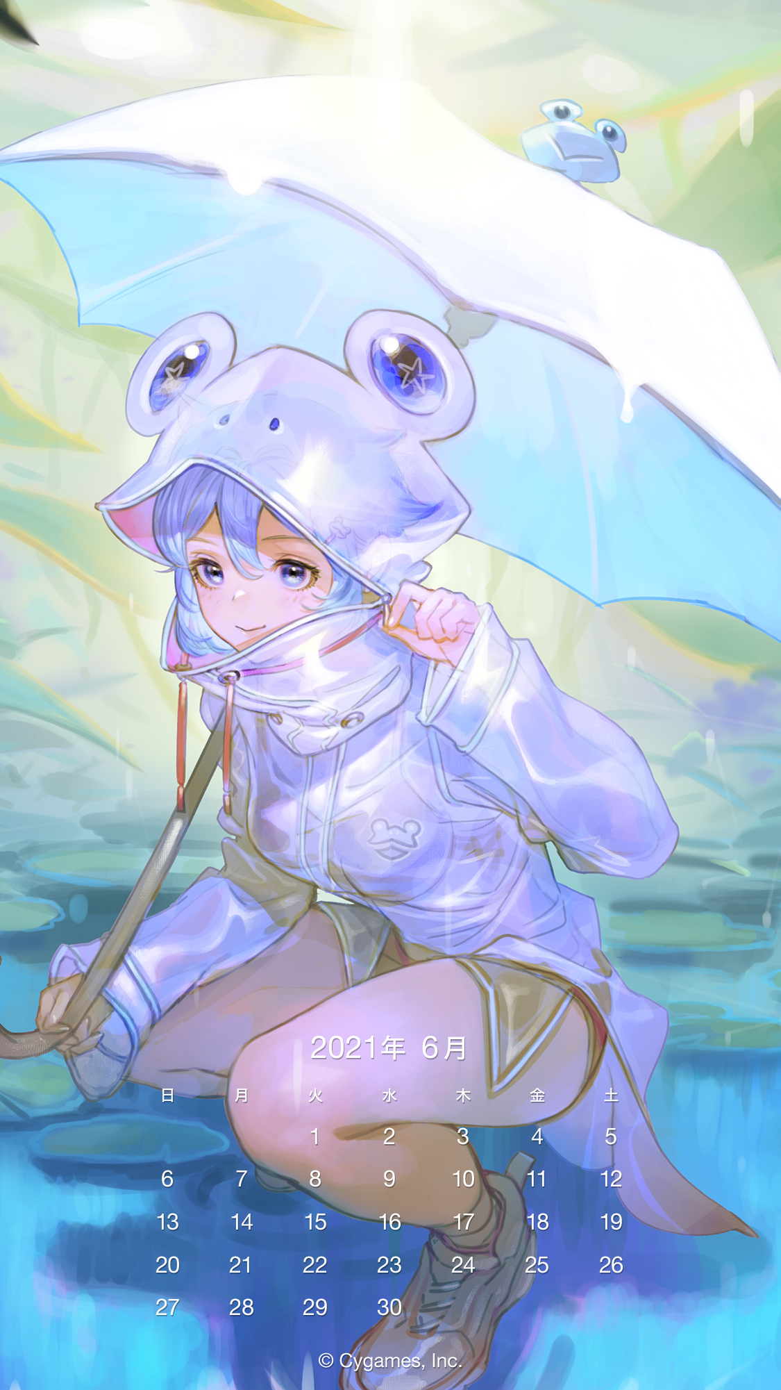Cygames Calendar】2021年6月：テーマ「梅雨」 | Cygames Magazine