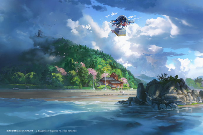 VR展示も開催！山本二三美術館×Cygames「Cygames 背景アート展