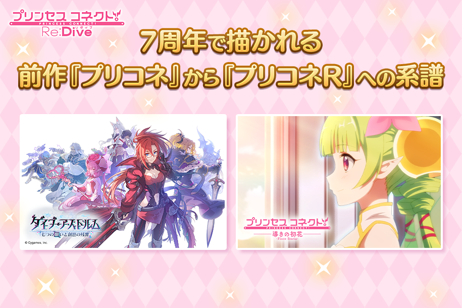 7周年で描かれる前作『プリコネ』から『プリコネR』への系譜