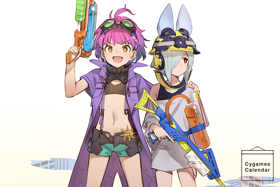 Cygames Calendar】2021年7月：テーマ「水遊び」 | Cygames Magazine