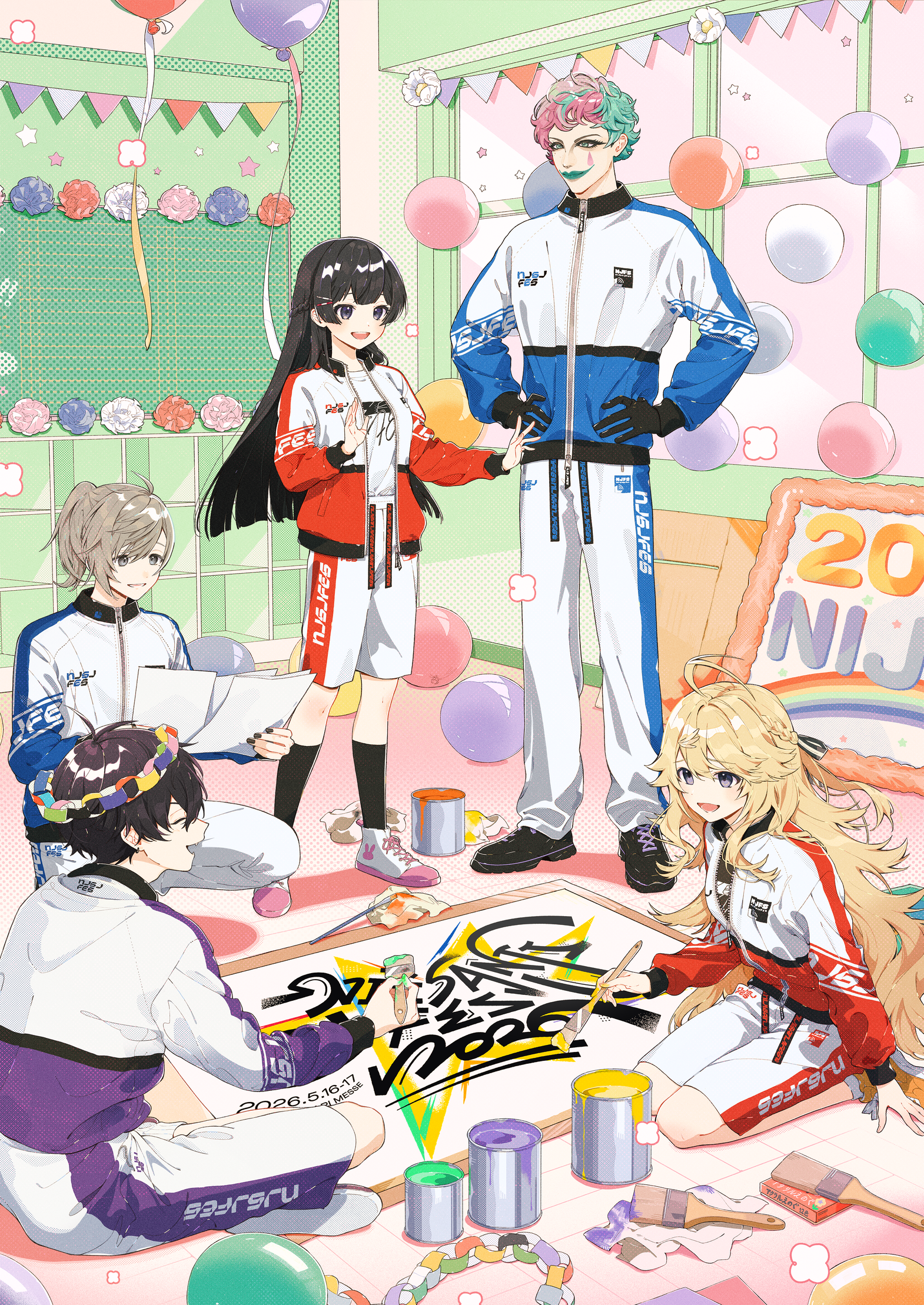 ANYCOLOR MAGAZINE カバーアート特集『にじフェス2026 前編』
