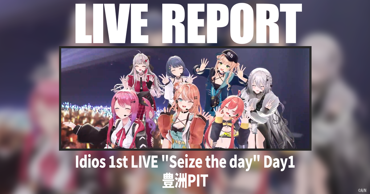 【Idios 1st LIVE \"Seize the day\"】Idiosラック Idios_1stLIVE】Idios 1st LIVE 