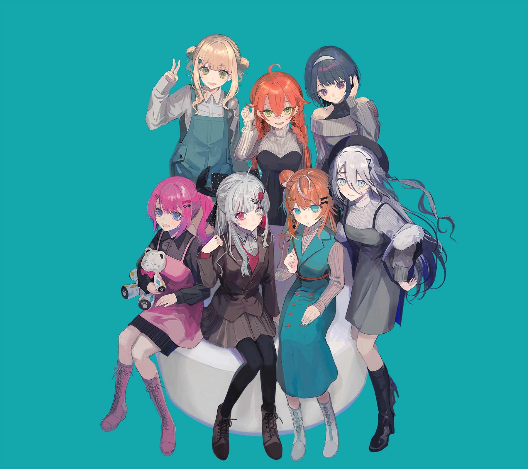 こんな感じでお願いしたいです(^.^) ANYCOLOR MAGAZINE カバーアート特集『Idios』