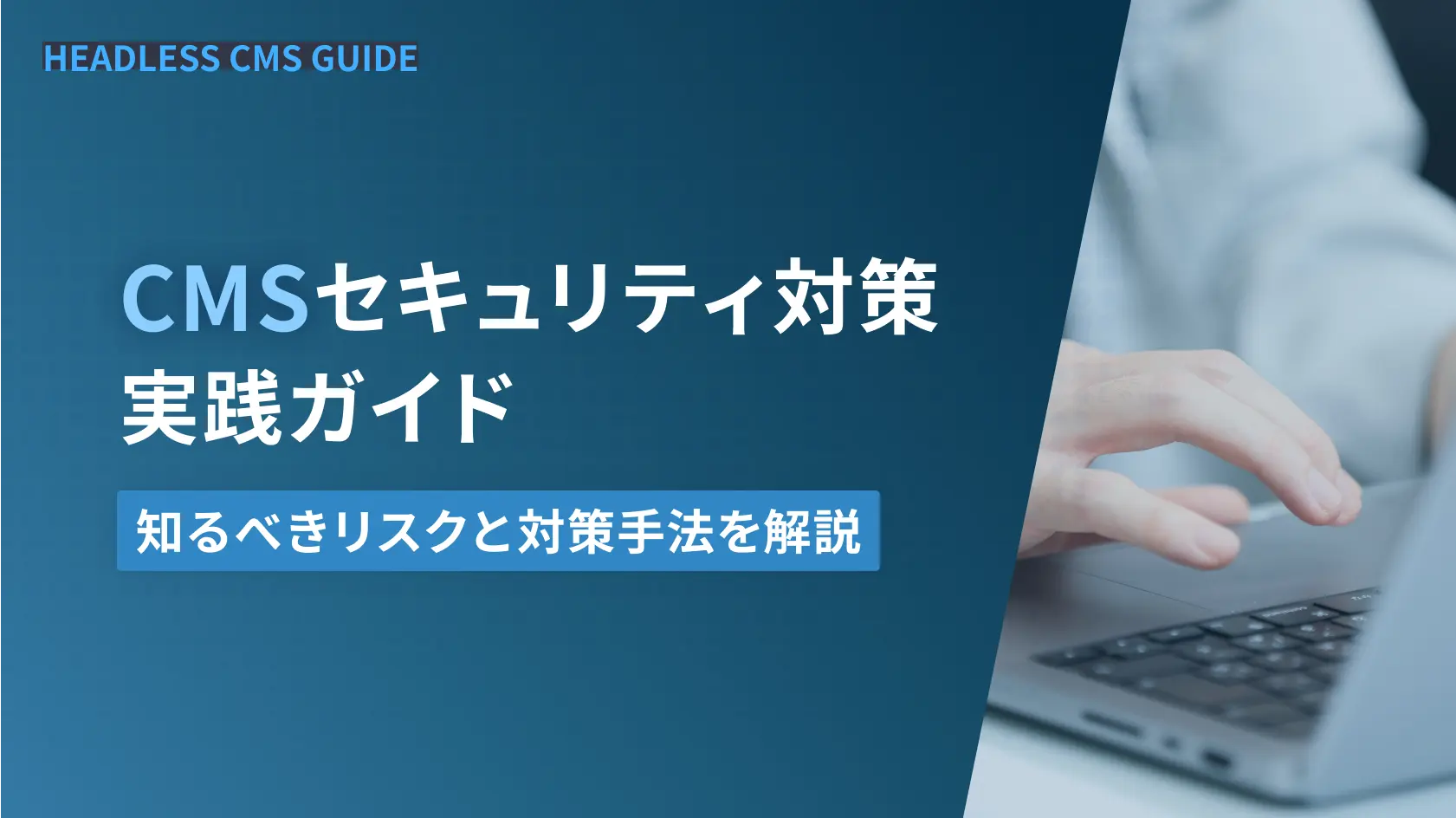 CMSセキュリティ対策 実践ガイド｜知るべきリスクと対策手法を解説