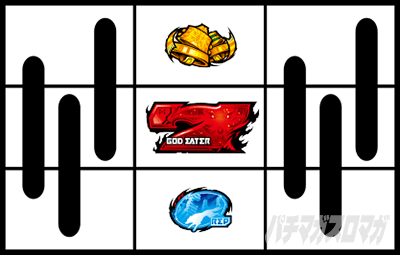 赤7狙い 一確目 中リール中段赤7 スマスロ ゴッドイーター リザレクション