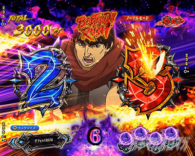 e�t�B�[�o�[BASTARD!! -�Í��̔j��_-  �o�X�^�[�hRUSH �\�� �����L�����}���U���\��