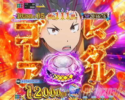 キャラクターアタック予告 ゼロかRUSH_e Re:ゼロから始める異世界生活 鬼がかり2