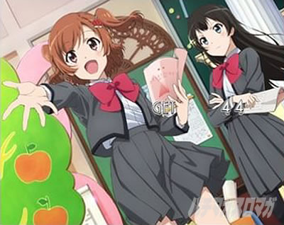 RB終了画面　女2人　L少女☆歌劇 レヴュースタァライト-The SLOT-