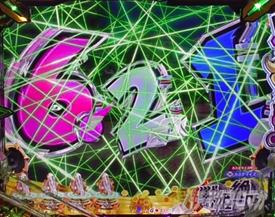 シンフォギア4 パチンコ|ダウルダブラ図柄ロック予告