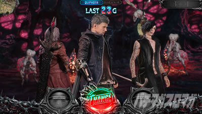 ST中のボーナス抽選｜スマスロ デビル メイ クライ 5 スタイリッシュ