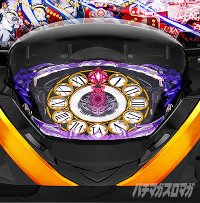 PLT OVERLORD魔導王光臨129ver.パチンコ|図柄エフェクト予告 信頼度