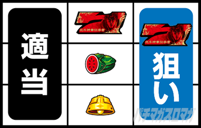 AT中の打ち方(中押し手順)【北斗転生2（スマスロ 北斗の拳 転生の章2