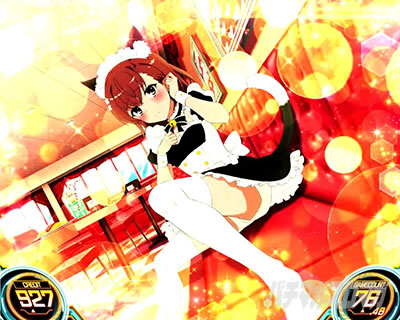 萌えカットイン・御坂|レールガン2(スマスロ とある科学の超電磁砲2)|パチスロ スロット