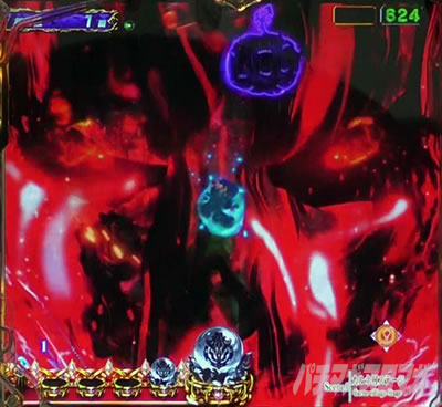 PLT OVERLORD魔導王光臨129ver.パチンコ|オーラ背景先読み