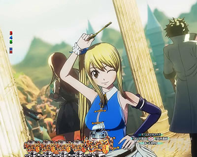 P FAIRY TAIL 89Ver. パチンコ|燃えてきたァ!! 連続予告 燃えてきた 連続予告