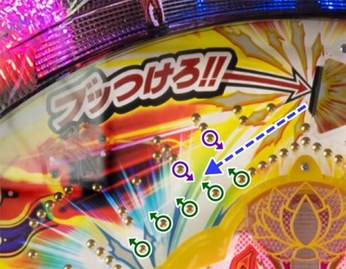 ハネ釈迦 ハネ周り 釘読み