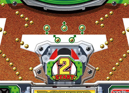Pはねものファインプレー 2チャッカー