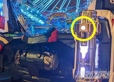 隠しランプ点灯 演出カスタム eフィーバー機動戦士ガンダムSEED クライマックス リーチ前予告