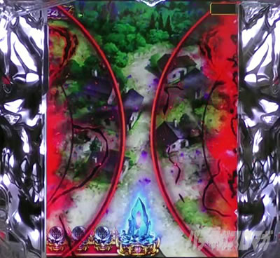 PLT OVERLORD魔導王光臨129ver.パチンコ|入賞時フラッシュ信頼度