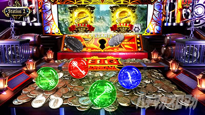 スマスロ ビッグドリーム THE GOLDEN PUSHER 通常時の図柄揃い