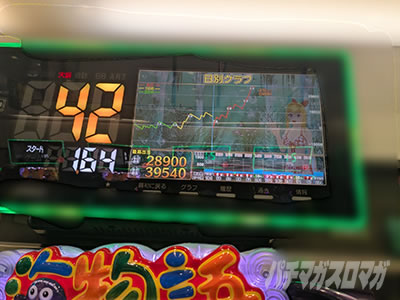 カウンタ 台上履歴 P大海4SPBLACK パチンコベストバウト