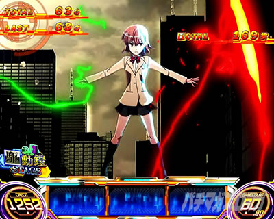 AT中のコイン準備状態｜スマスロ とある科学の超電磁砲2｜パチマガスロマガ