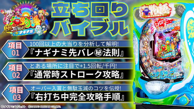 PA海物語極ジャパンwithiナギナミ 立ち回りバイブル