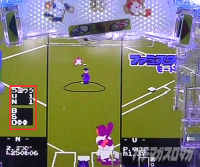 Pハネモノ ファミリースタジアム パチンコ|スコア変化予告