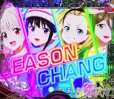 SHOW TIME�X�e�[�W e���R���X�E���R�C�� RUSH LT PARTY�w�i�ω����o