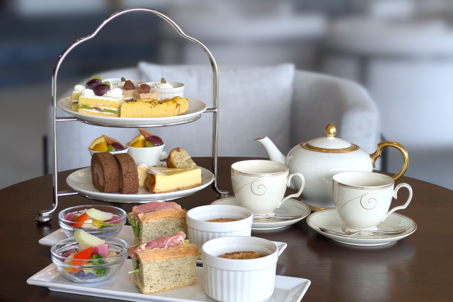 秋のアフタヌーンティーセット