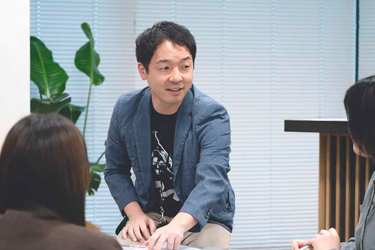 大阪モード学園ワークショップの様子