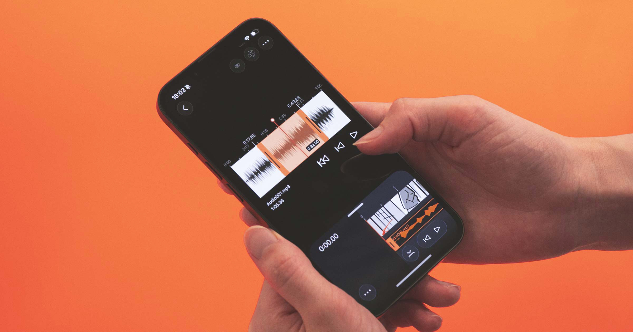 DROMI iPhone版の音声表示
