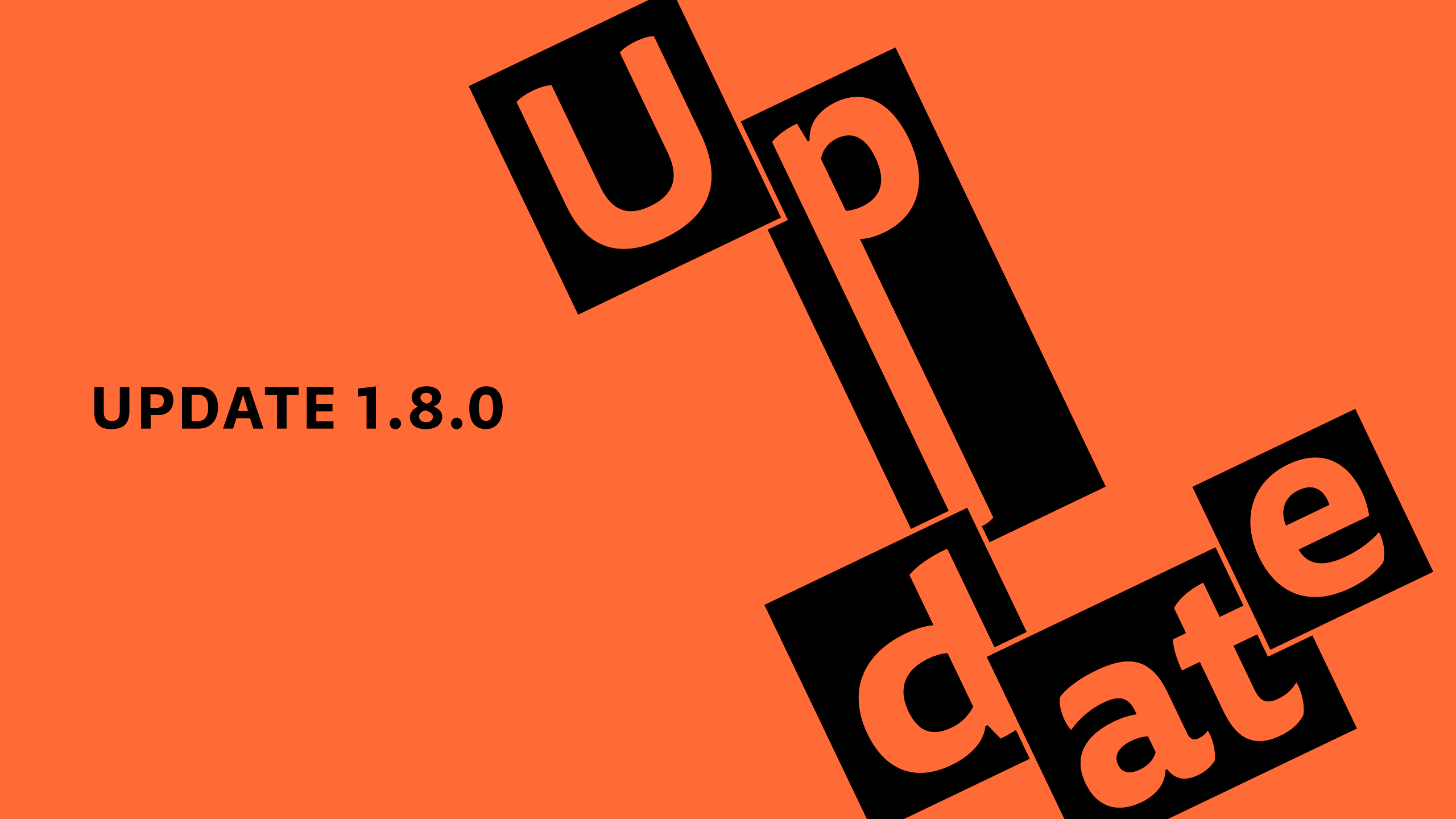 DROMI アップデート：1.8.0