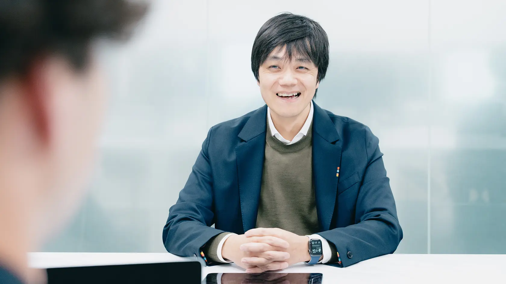 インタビュー中の撮影画像3