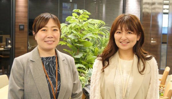 武井 真美子様（写真左）  浦野 志帆様（写真右）