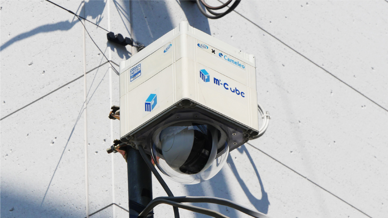 Cameleoを搭載している株式会社イーエスエス様のクラウド録画カメラシステム「M-cube」